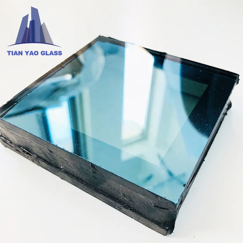 High quality insulating glass block windows insulating glass For Building