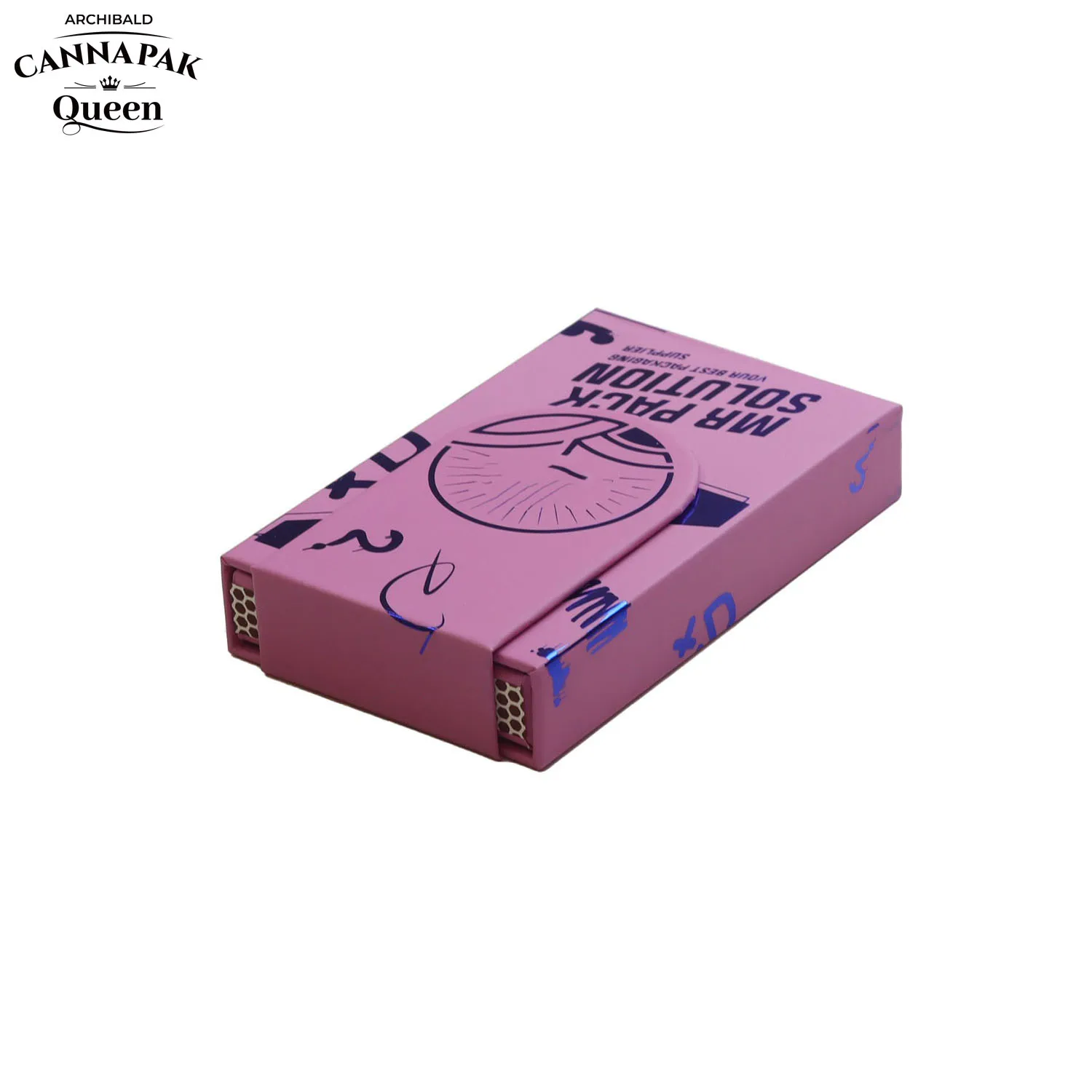 Archibald China Exported Good Quality Manufacturer Tobacco Box Child Resistant Slide Out Cassette Tape Oem Pre Roll Box