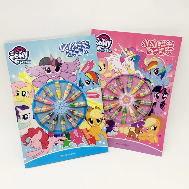 wholesale toddler number painting kit activity pony coloring book for kids educational