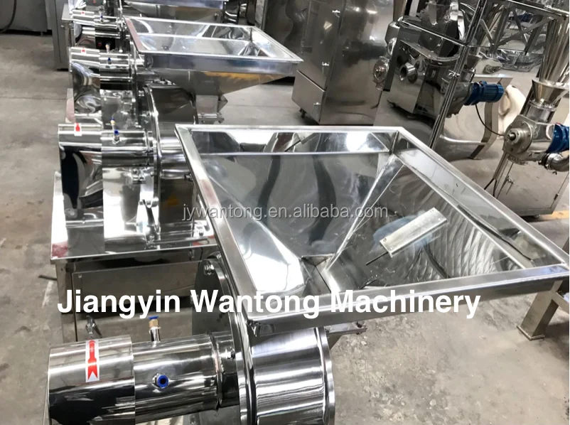 Rice Flour Seasoning Salt Bean Spices Icing Sugar Cocoa Bean Powder Pulverizer Grinding Machine