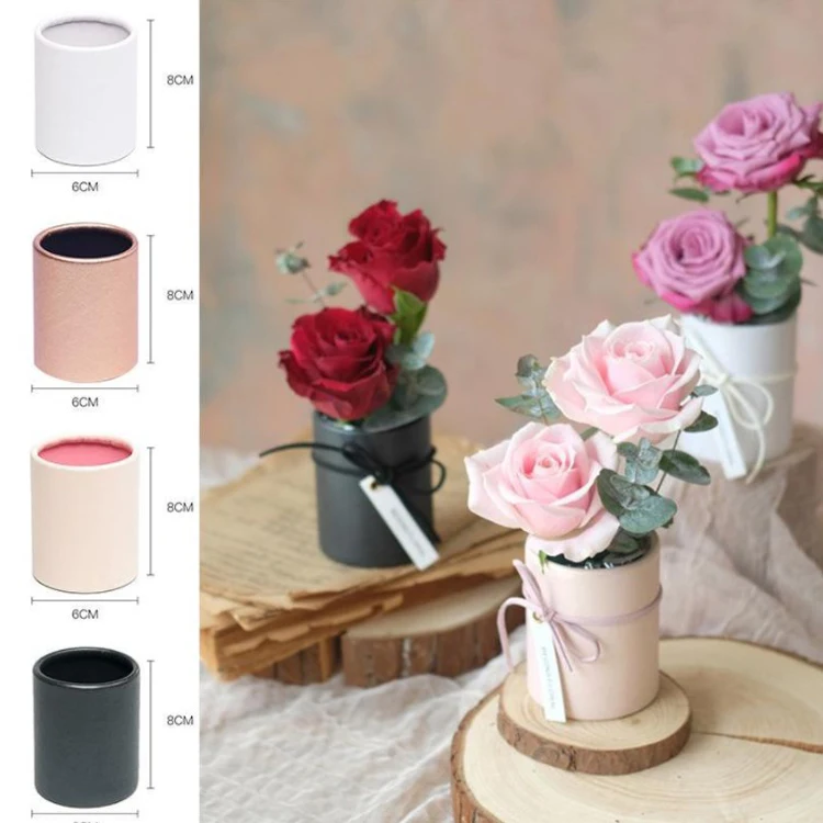 Мини-ведро для обнимания цветов, коробка для флористов, упаковка для букета, бочка для компоновки, коробка для хранения, подарок на день Святого Валентина, вечеринку, обертка