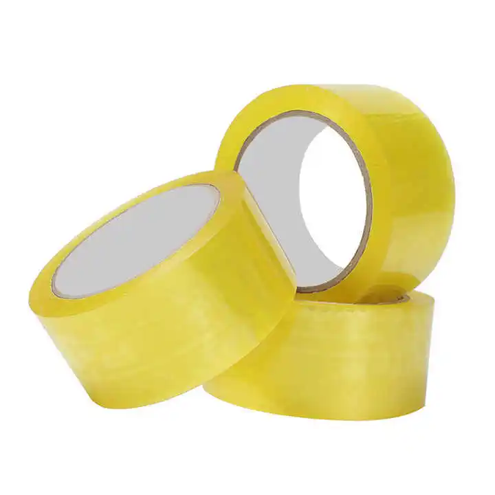 High Quality 48 mm 200 m Acrylic Shipping Self Adhesive Cinta Adhesiva Transparent Clear Packing Tape