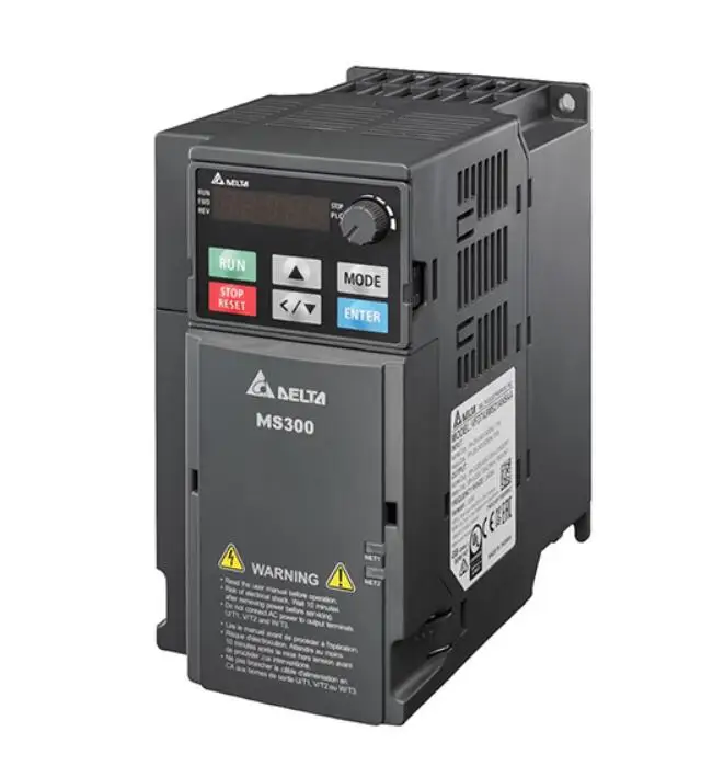 Delta CE сертификат переменного тока VFD4A2MS43AFSAA 3 фазы 460 В 2 л.с. VDF встроенный фильтр EMC Преобразователь частоты 50 Гц до 60