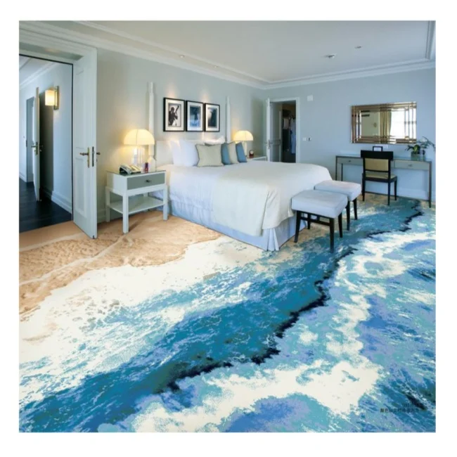 Nylon Printing Carpet 100% Polypropylene wall to wall Indoor Carpet for  Commercial office