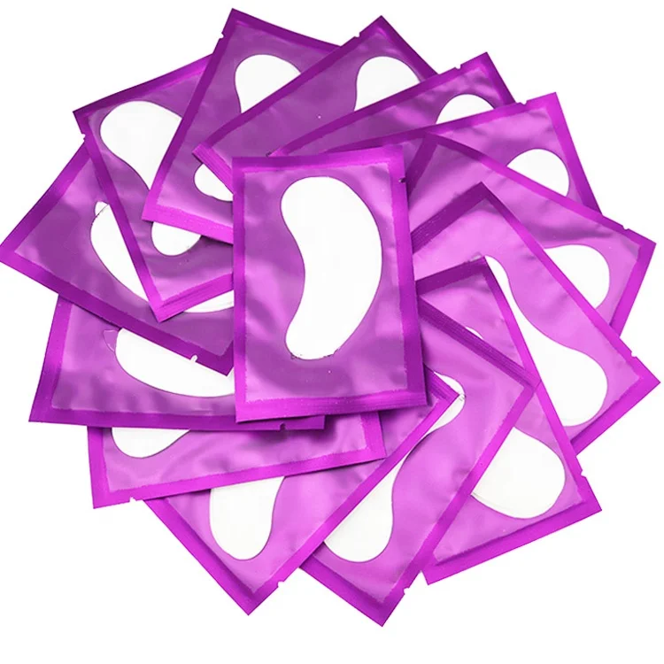 
paper patches eyelashes under eye pads lashes eyelashes extension paper patches eye tips sticker wraps makeup tools 