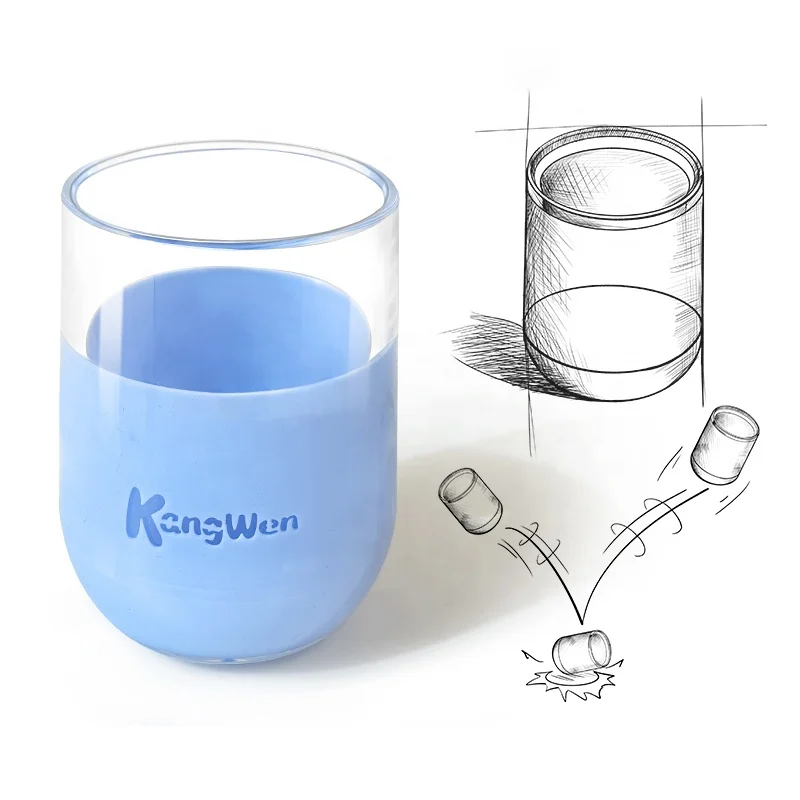 Wholesale Products Custom Soft Reusable Portable Unbreakable Party Drinking Water Wine Beer Coffee Tea Bottle Cups Silicone Cup