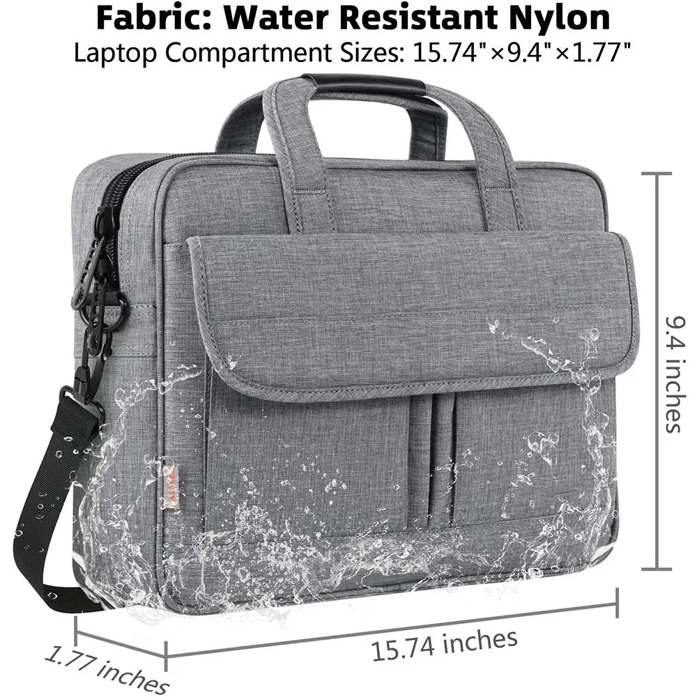 Большая мужская деловая сумка-тоут через плечо, мессенджеры для ноутбука, ранец для ноутбука