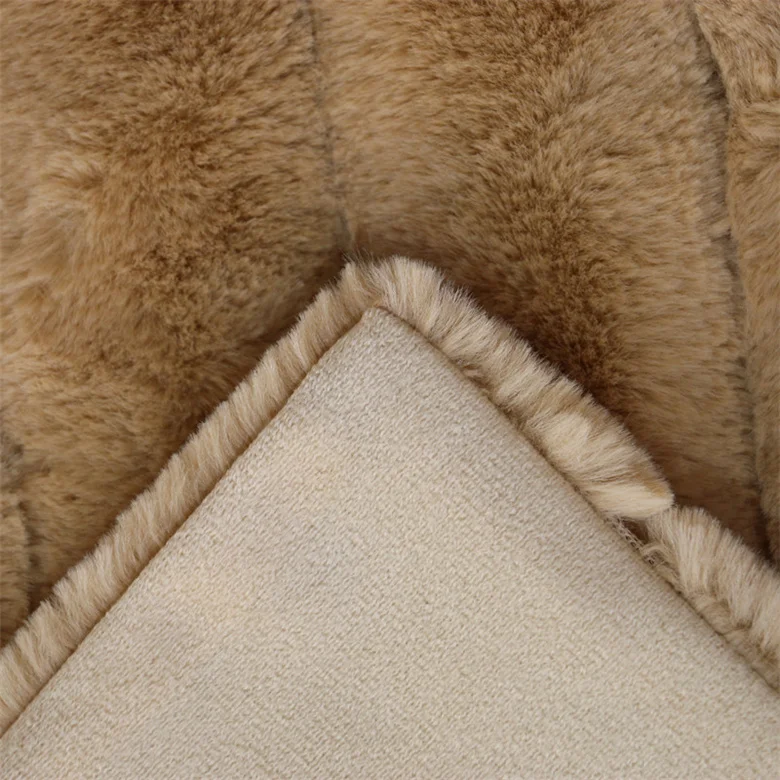 Luxury Plush Fluffy Blanket  Reversible Crystal Soft Faux Fur Throw Blanket For winter