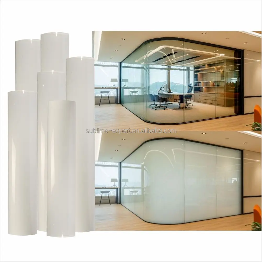 TQX PDLC Wholesale Clear PDLC Smart Film dimming film for glas electric selfadhesive film for door smart glass office pdlc sheet