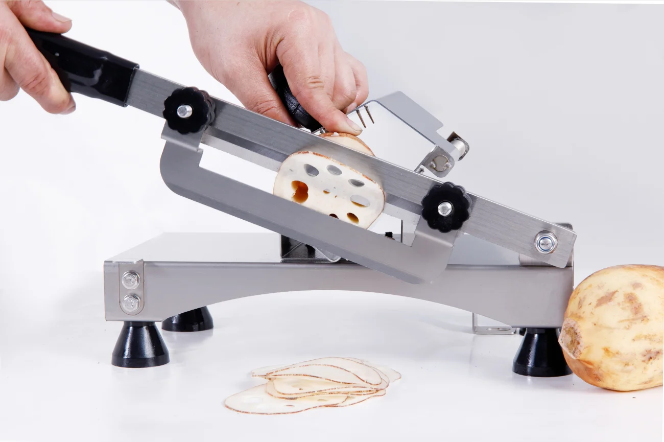 High Standard 2023 New Household Meat Slicer Manual Adjustable Slicer Manual Food Meat WT-208