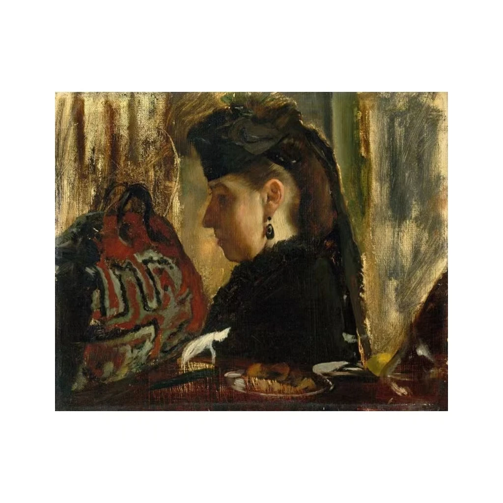 Canvas Portrait Paintings Custom Realistic Characters High-Quality Home Decor Cafe Hotel