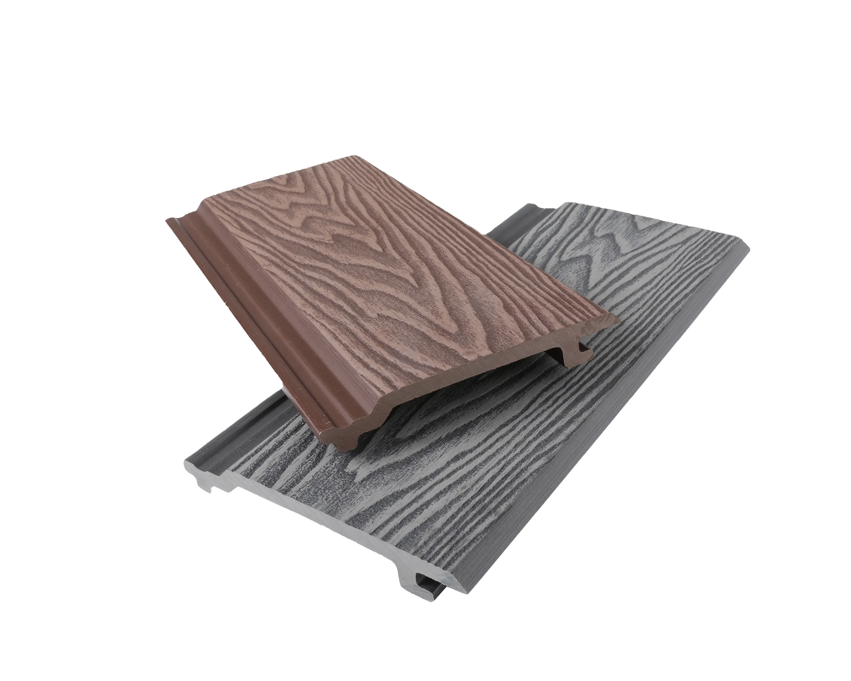 3D embossing wood grain WPC wood plastic composite wall panel/ wall cladding/factory price