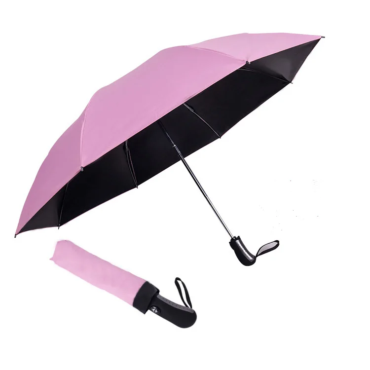 23inch 3 folding Reverse Inverted Windproof Uv Proof Rainproof Auto Open Close Umbrella