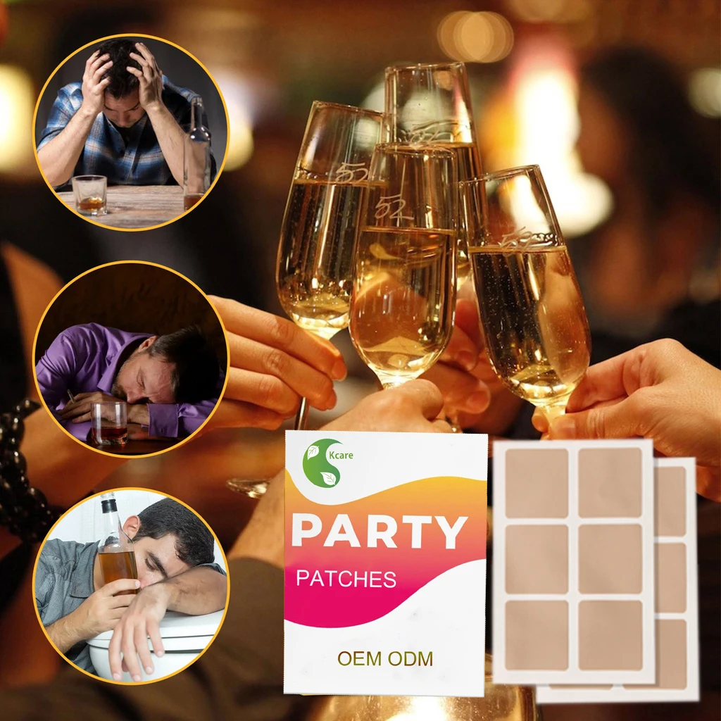 Original Manufacturer Alcohol Recover Hangover Patch  Transdermal Patch for Refreshing Keep The Day-After Awake OEM Wholesale