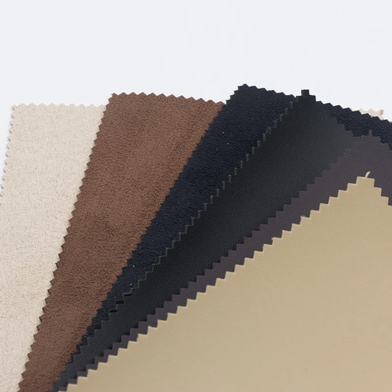 Microfiber Suede Synthetic Leather 2.0mm  for Safety Shoes Slippers Sandals  Work Footwear