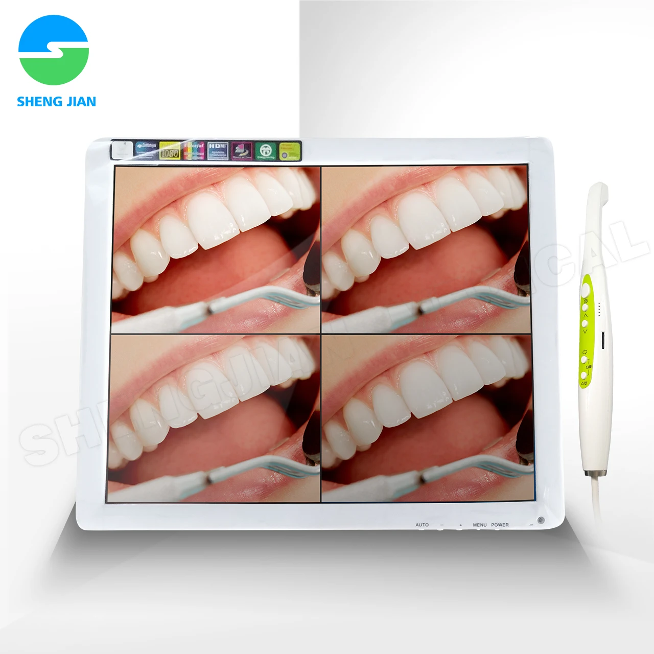Горячая продажа PIP многофункциональная Intra oral камера с 4 высокоэнергетическими светодиодами холодного