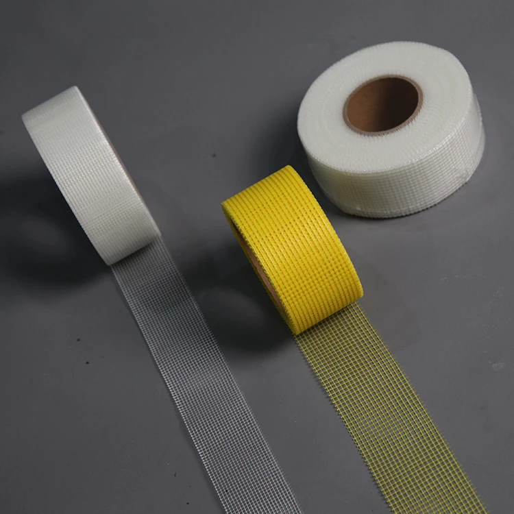 fiber glass self adhesive drywall joint mesh tape for crack repairing