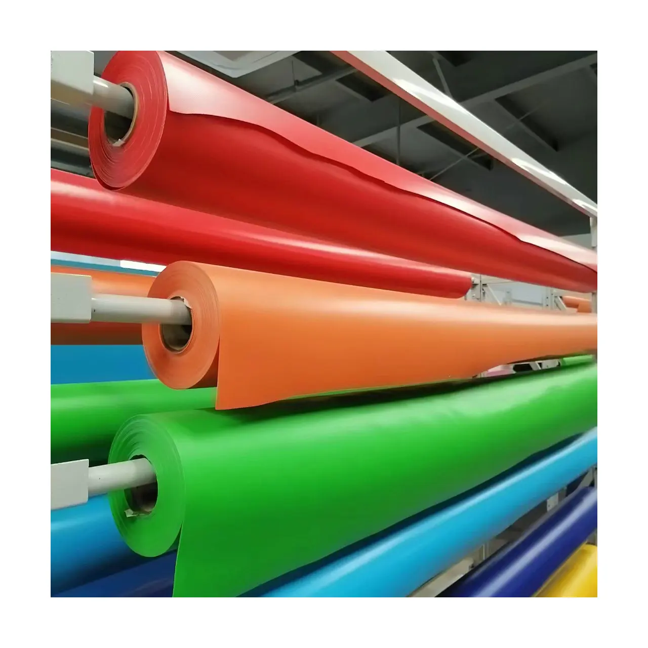 Sijiatex waterproof pvc coated polyester tarpaulin tear-resistant pvc fabric for fast roll up doors