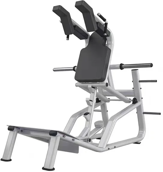 Home Gym Equipment Hack Slide Squat Rack Leg Press Hack Squat Plate Loaded Leg Press Pin Load Selection Machines