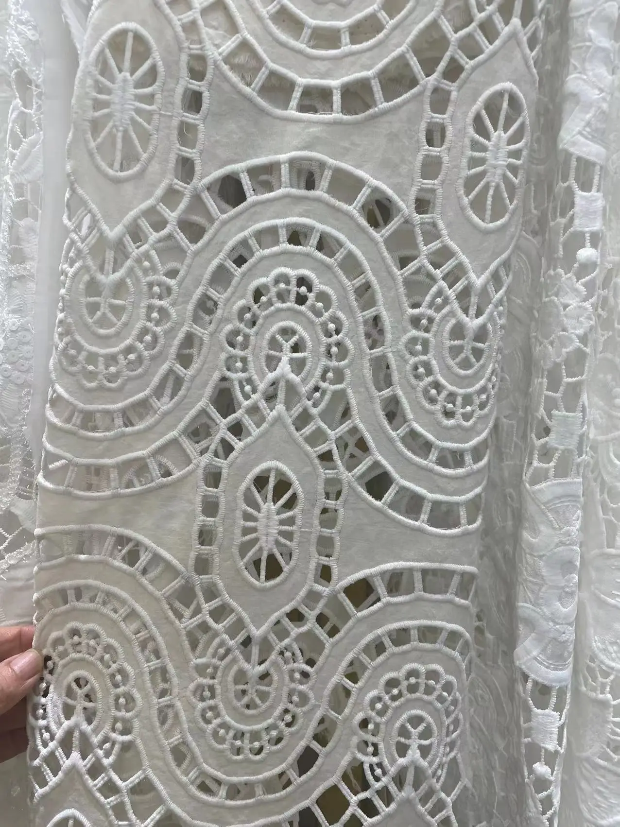 wholesale fancy white lace fabric for man clothing,embroidery cotton lace fabrics lace manufacturers