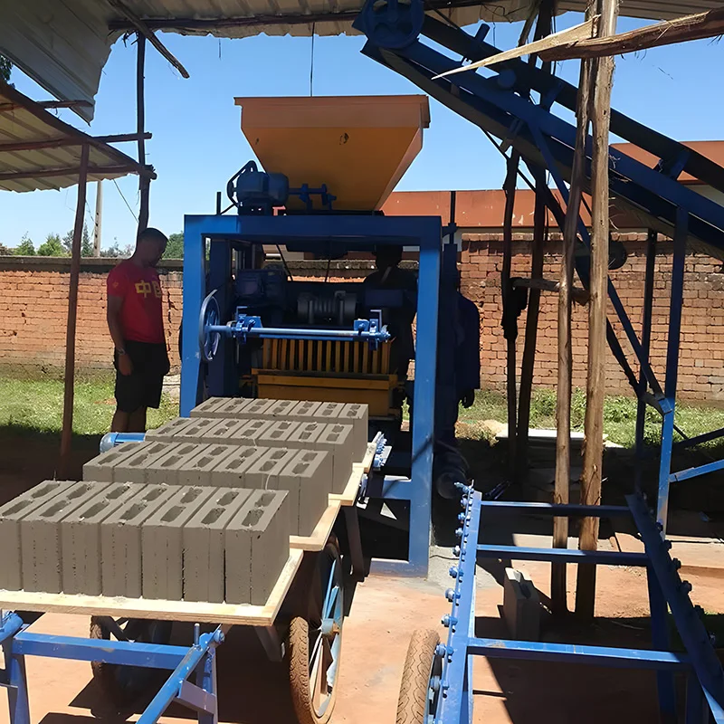 Qt4-16 Brick Making Machinery Brick Machine Making Semi-Automatic Machines For Making Concrete Block