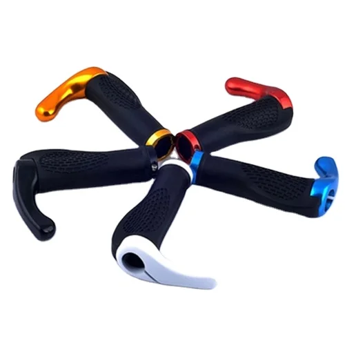 Mountain bike meat ball lock handle harness pair handle ox horn harness bicycle equipment