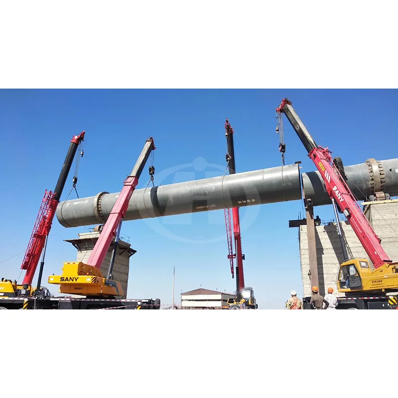 Hot Sale Calcium Oxide Quicklime Limestone Horizontal Calcining Rotary Kiln