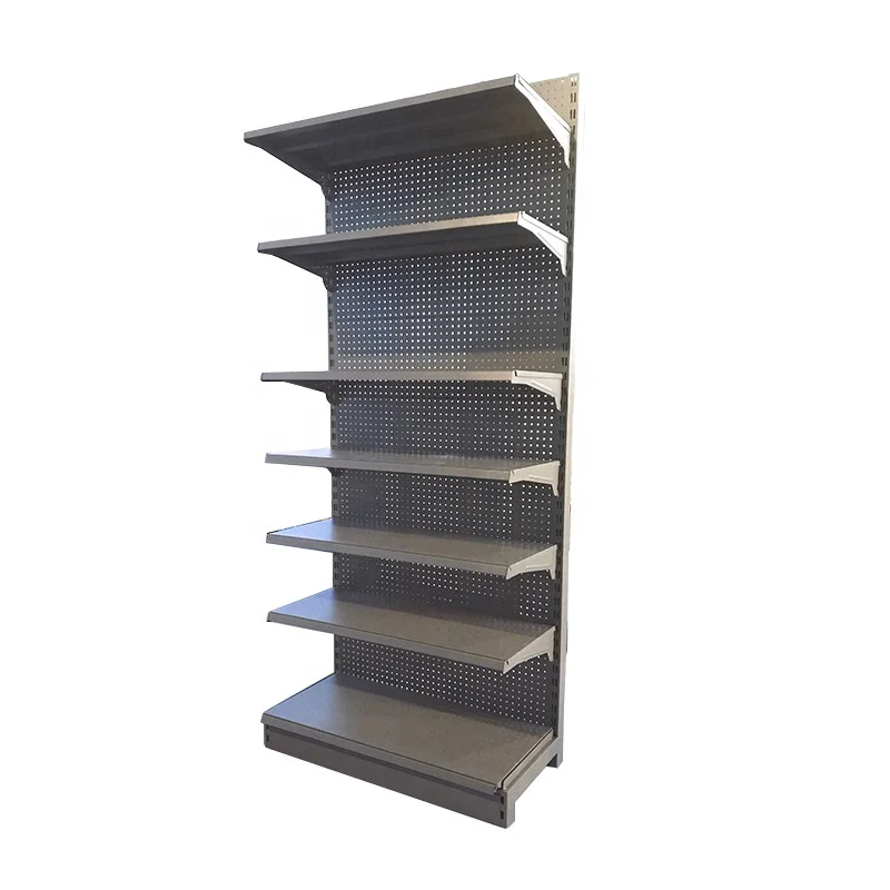 
Best selling China supplier back panel white color supermarket shelf 