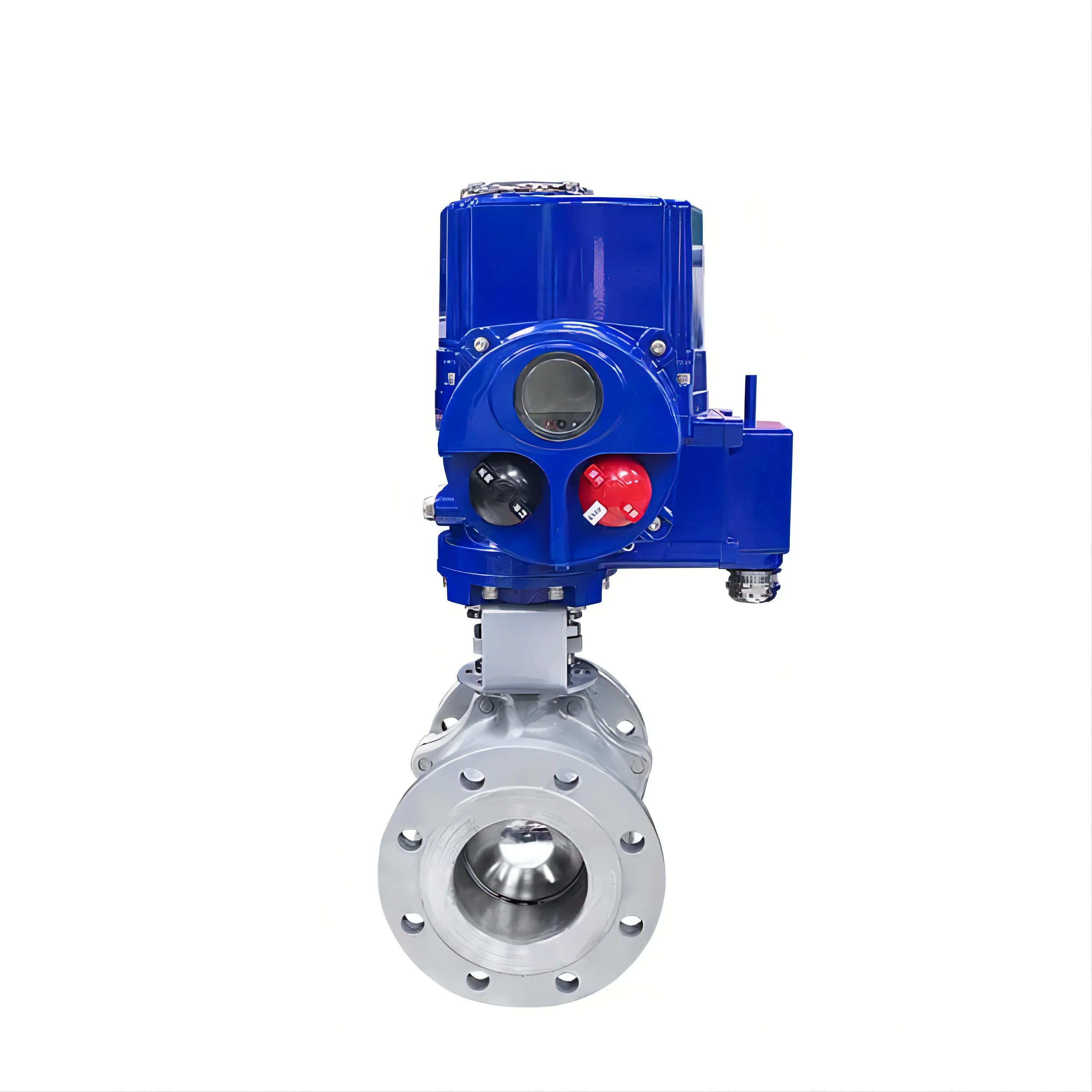 COVNA HK60-Q-F-LQ Series Explosion Proof 2 Way Electric Ball Valve Stainless Steel Rotary Ball Valve for Gas Lpg Industry