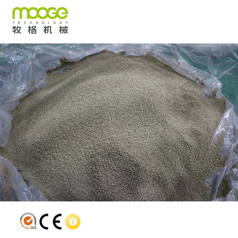 Waste Nylon Polyester Yarn Recycling Plastic Granulator Granulating Pelletizing Line Machine