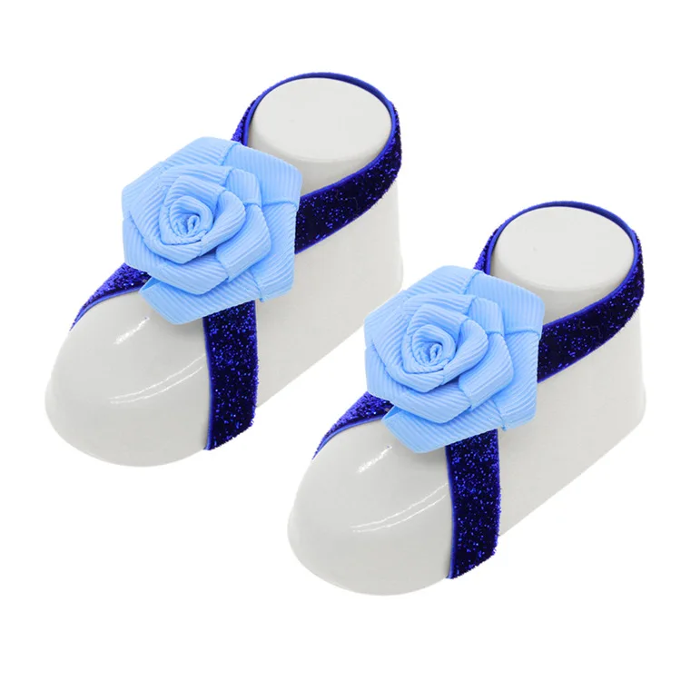 Girl Toddler Kids Headband Barefoot Flower Sandals For Photo Prop