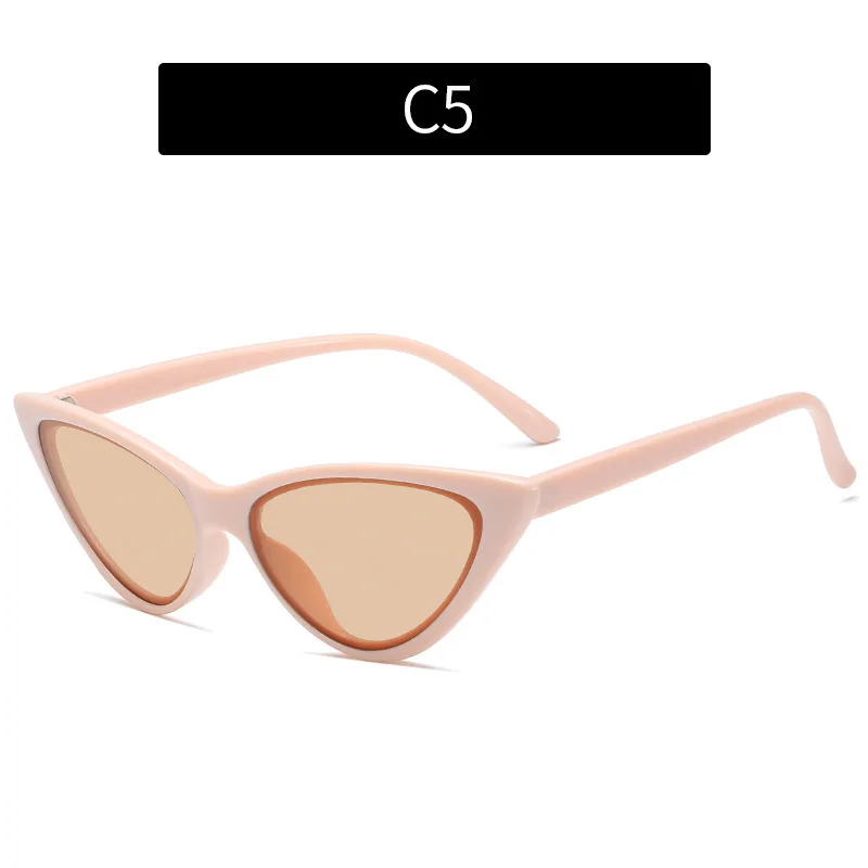 Rectangle Vintage Eyewear Fashion Design Retro Sun Glasses Female Lady Eyeglass Cat Eye Casual Sunglass