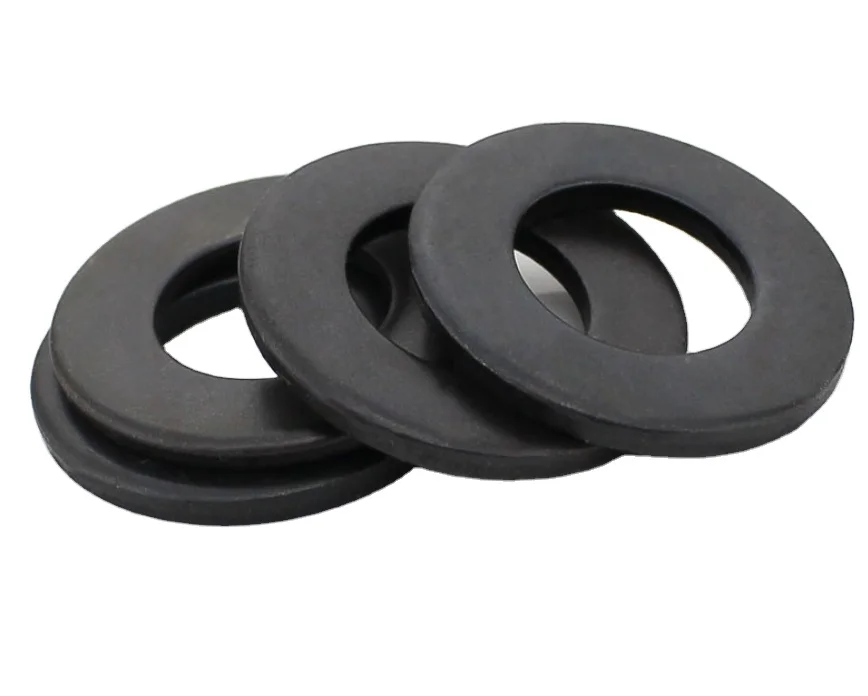 DIn125 углеродистая сталь высокой прочности 8,8 плоская шайба с стиральная машина с черным оксидом