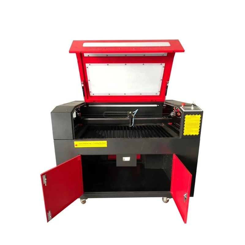 Diy  6090 80w Reci mini co2 laser cutting machine 9060
