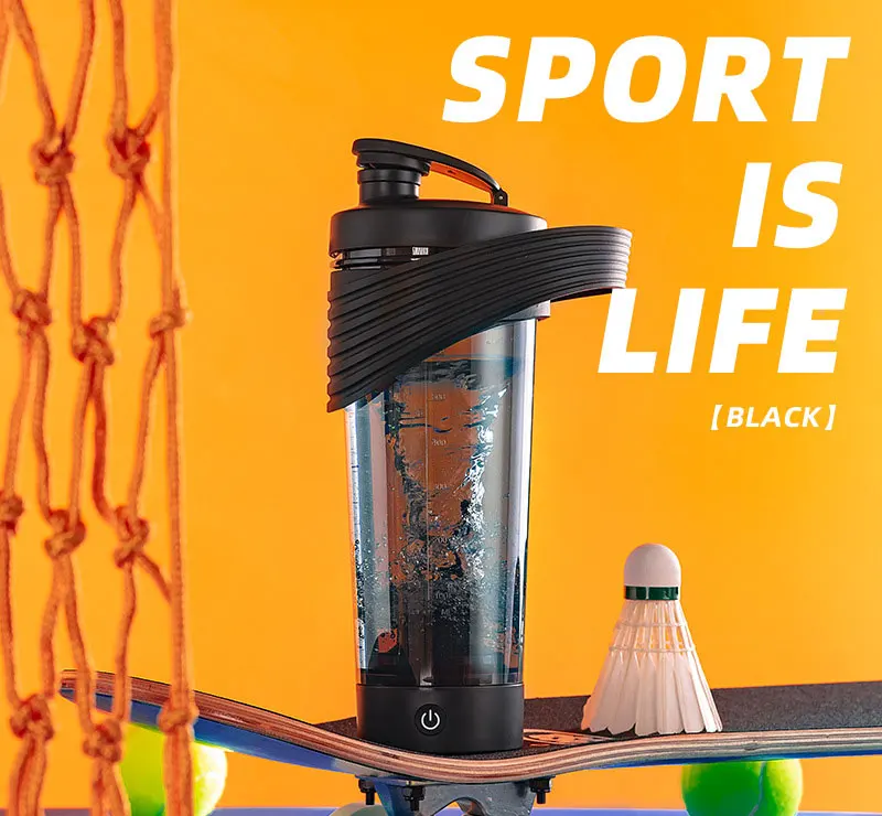 Outdoor Sports Fitness 800Ml Large-Capacity Mixing Cup Protien Shaker Bottles