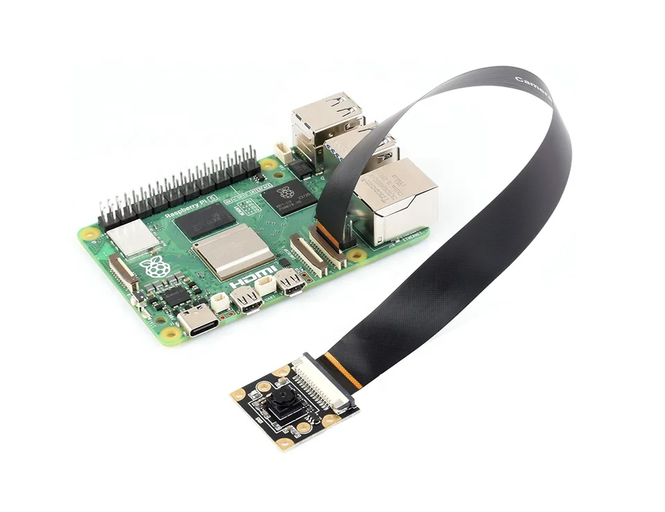 IMX219 Camera Module For Raspberry Pi 5 8MP MIPI-CSI Interface Options For 79.3 degrees / 120 degrees FOV