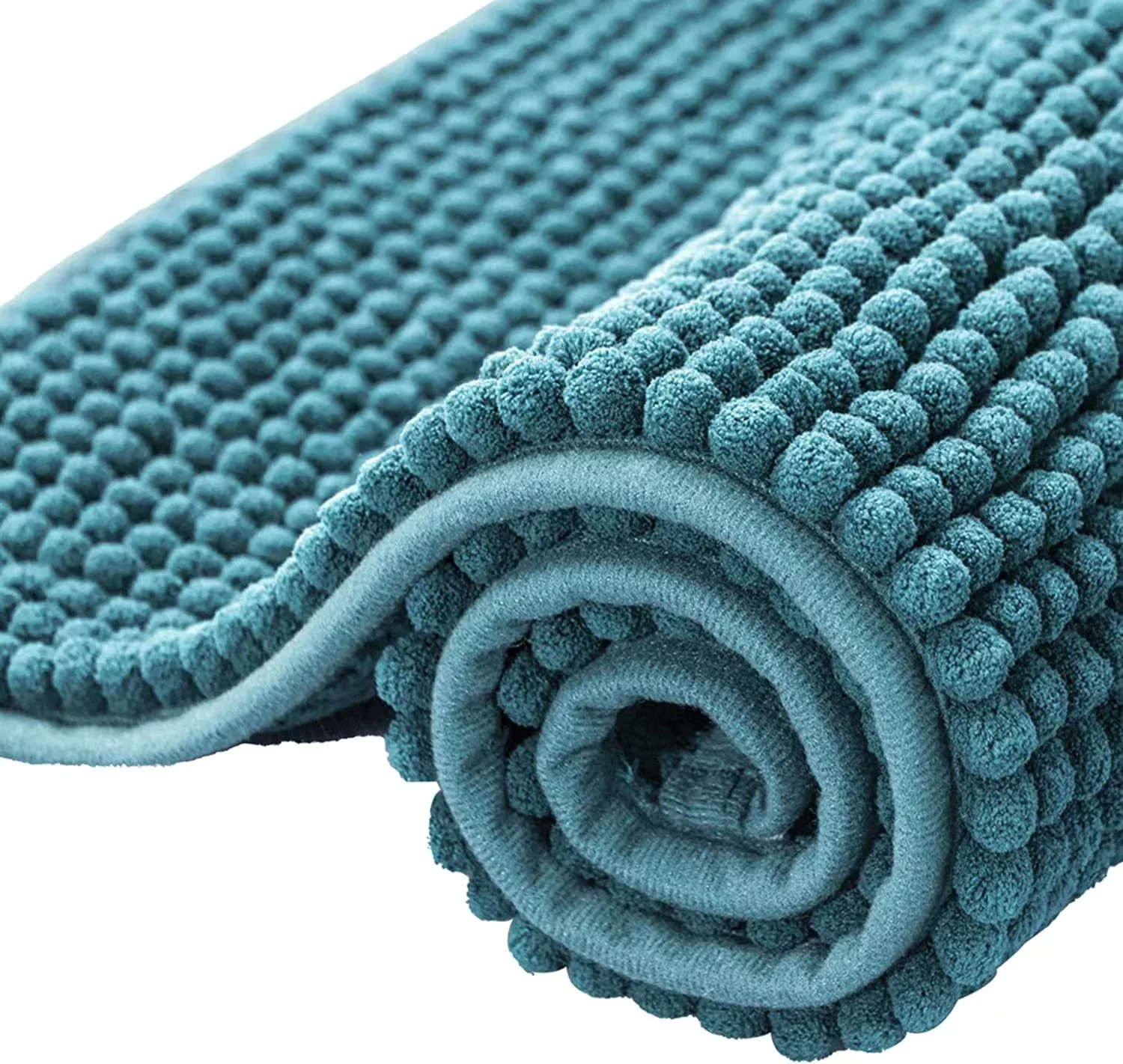 water absorbent bathroom rug Anti Slip Absorb chenille bath mats non slip floor mat