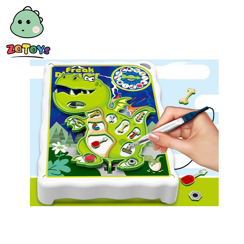 Zhiqu Creative Dinosaur Touching Board Game Funny Family Toy Table Interactive Games Indoor Memory Educational Toys For Kids