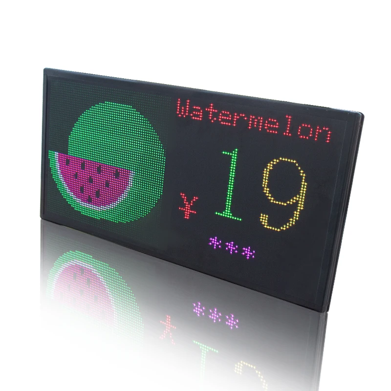 P4 Indoor Advertising LED Display Shop Light Sign Multi-lines Text LED Board Single Sided Double Sided Programmable LED Screen