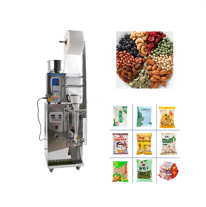 Economic back sealing automatic small tea bag packing machine for small granule powder material