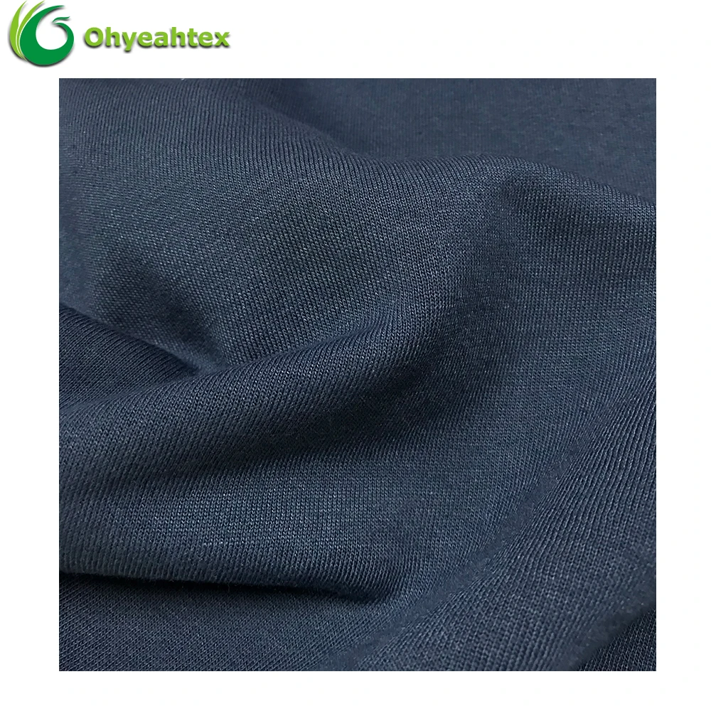 OEKO TEX 100 High Quality Recycled Polyester Cotton Fleece Fabric For Garments