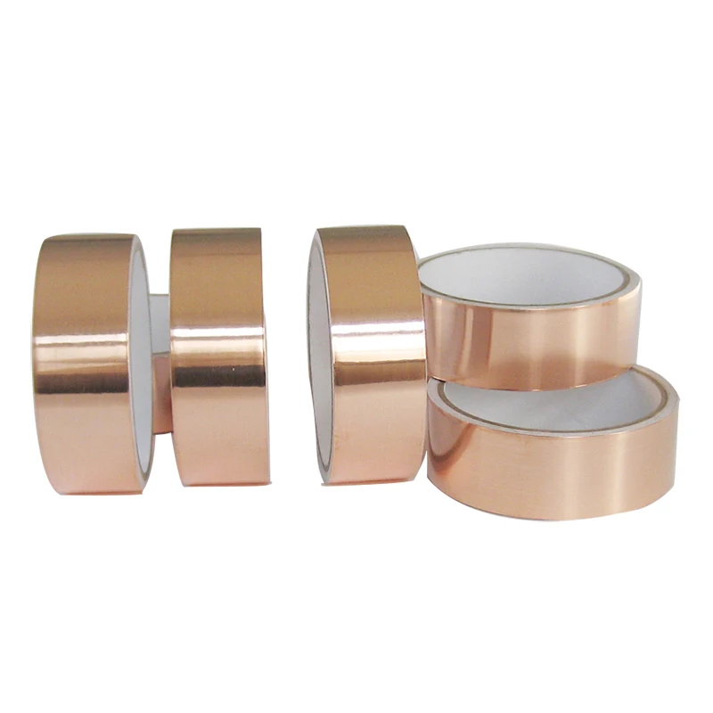 Copper foil adhesive tape for electronic products EMI shielding conductive copper foil tape