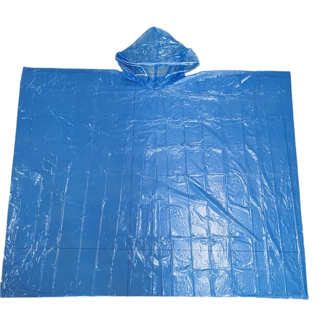 Cheap Disposable PE Raincoat Rainponcho Rain poncho For Outdoor