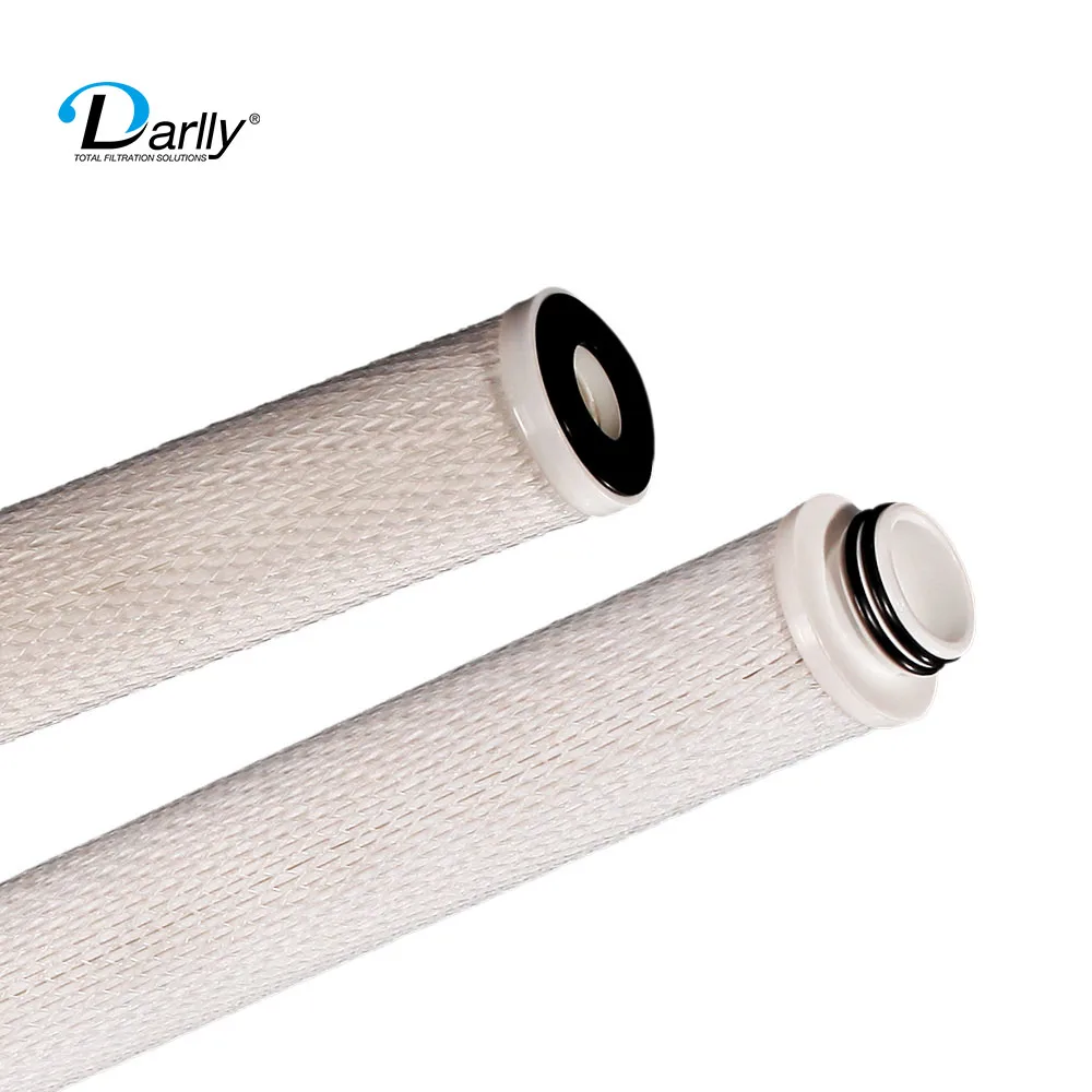 Good Feedback Darlly PP Glass Fiber Pleated Filter Cartridge MFF Series 30/40' For Industry Water Treatment