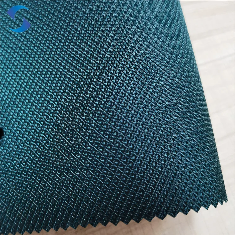 Экологичная 100% полиэфирная ткань текстильное сырье саржевое перекрестное полиэфирное 600D оксфордское жаккардовое полотно поставщик для улицы