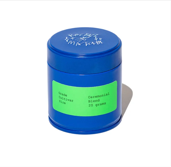 30g 50g custom luxury eco friendly airtight matcha tea packaging tin jar empty small metal round matcha tin can for matcha