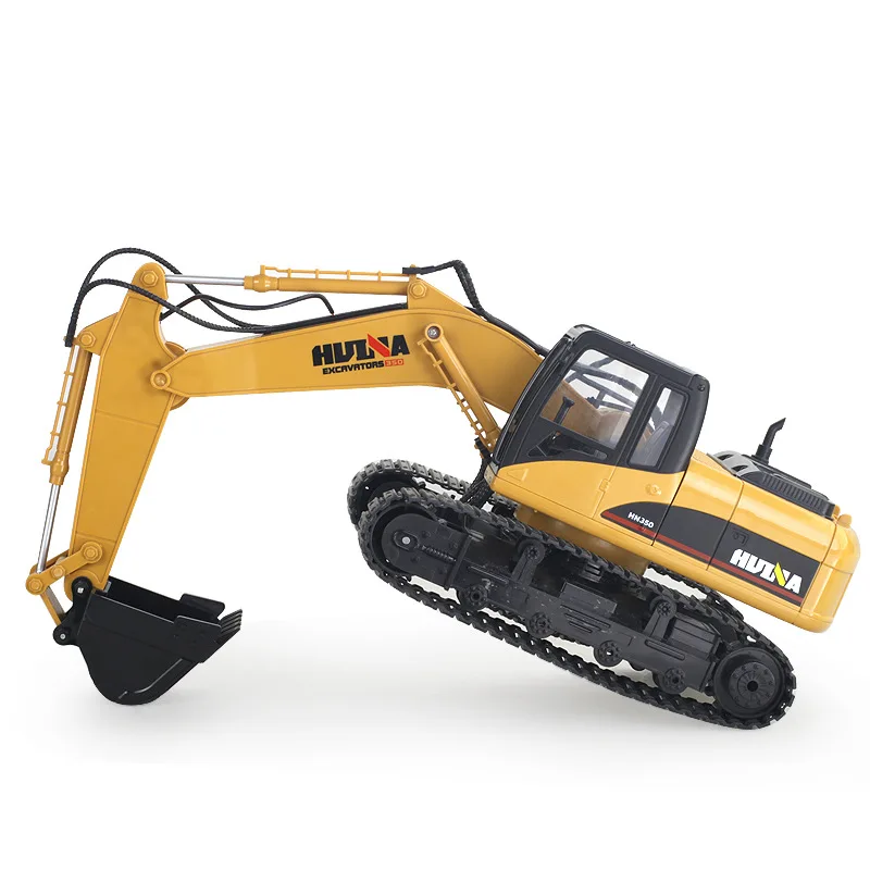  Недорогой экскаватор Huina 1/14 V4 RC Масштаб 2 4 15 каналов 1550 ГГц игрушечный грузовик для детей более 8