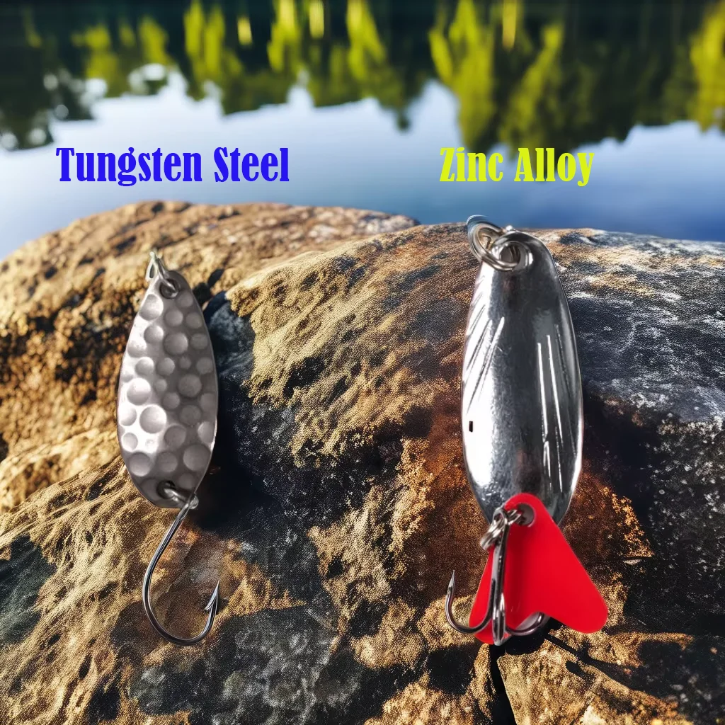 Wondersee Hot Sale Tungsten Steel Spinner Spoon Lures with BKK Hooks for River Lake Stream Ocean Boat Fishing