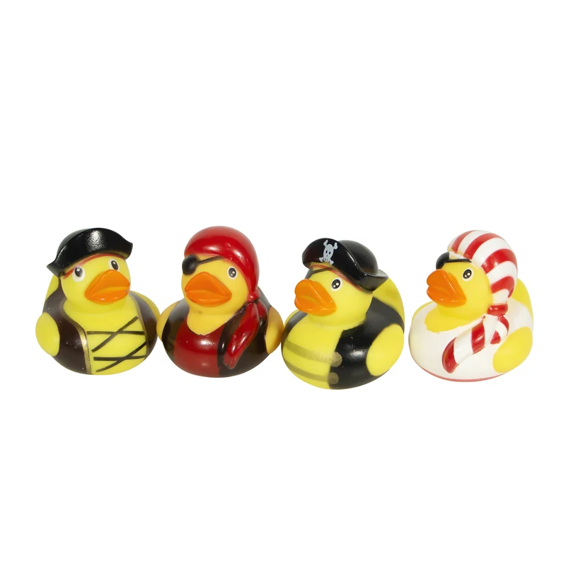 Custom Rubber Mini Duck With Logo and Shape Wholesale Kid Bath Floating Toy Sound Duck Promotional Gift
