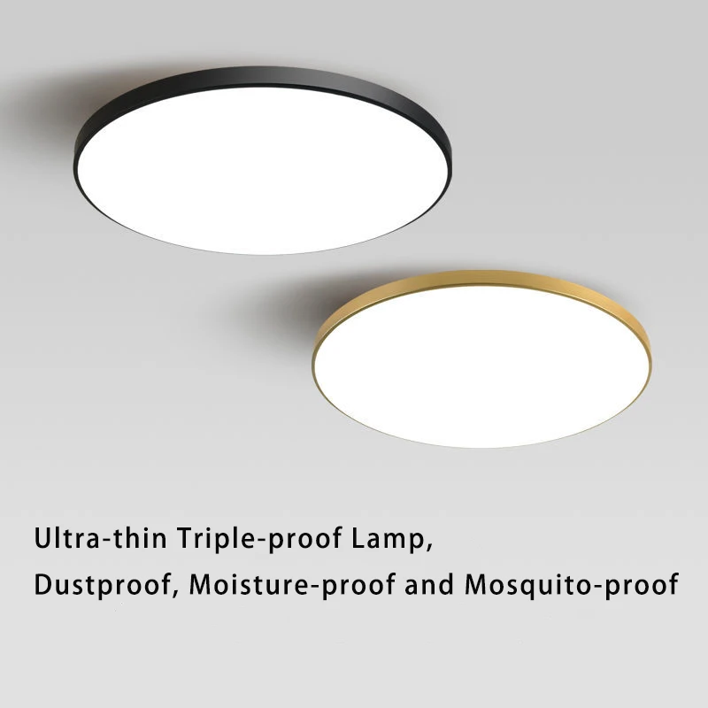 Decorative Crystal Border LED Ceiling Light 220V 30W 45W 80W Round Shape Modern Sensor Ceiling Light for Home